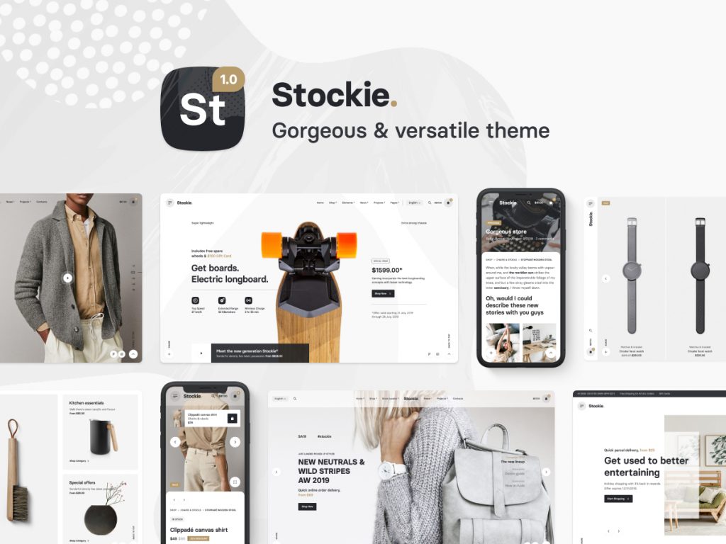 Stockie – WooCommerse Theme